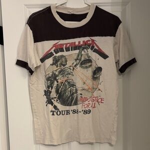 Rare Madeworn Metallica T